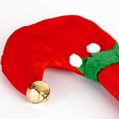 Shatchi Elf's Legs Hat Whimsical Holiday Hat Perfect For Parties And Festive Fun from B&Q