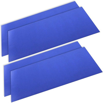 Spares2Go Defrost Fridge Freezer Mat Durable Anti-Frost Liner (50Cm X 25CmPack Of 4) from B&Q