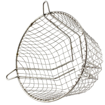 Spares2Go Universal Stainless Steel Terminal Guard Round Boiler Flue Cage (7'' / 180mm) from B&Q