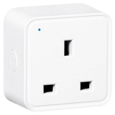 4Lite 4L1/8035 Wiz Connected Smart Plug Wifi Works With Alexa, Google And Siri