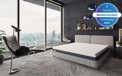 Luna Memory 1000 Pocket Hybrid Mattress Small Double from B&Q
