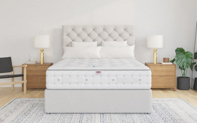 Millbrook Wool Luxury 4000 Pocket Mattress Single from B&Q