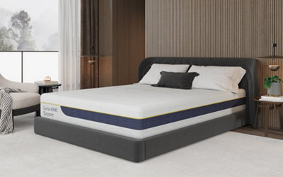 Luna 4000 Support Gel Memory Pocket Hybrid Mattress Single from B&Q