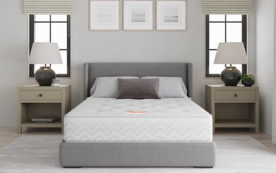Mattress Online Bodyshape Vitality Bamboo Memory Mattress Super King from B&Q