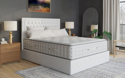 Wentworth Mercer Premium Silk 11000 Pocket Mattress King Size from B&Q