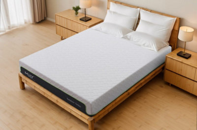 Mlily Bamboo+ Ortho Memory 800 Pocket Mattress Single from B&Q