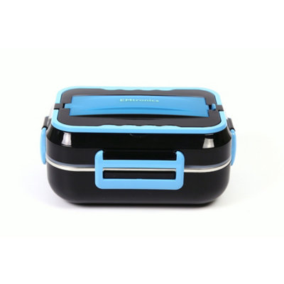 Emtronics Electric Lunch Box, 1.5 Litre Heating Lunch Box - Blue