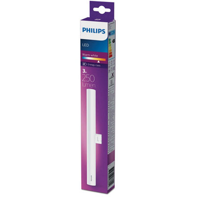 12 X Philips Led 35W S14D Architectural Tubular Tube Light Bulbs 250Lm Warm White from B&Q