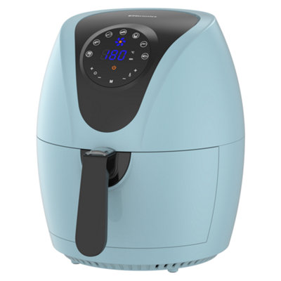 Emtronics Digital Large 4.5L Air Fryer With 60 Minute TimerAqua Blue from B&Q