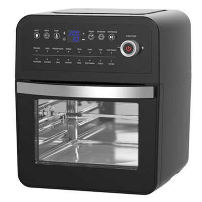B&Q -  12L Air Fryer Oven Combi Digital With TimerBlack