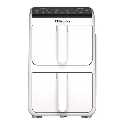 B&Q -  10L Stack Dual Air FryerWhite