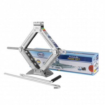 Alca Heavy Duty Car Scissor Jack 1.5 Ton Tonne Vehicle Lift Lifting Tool A436000
