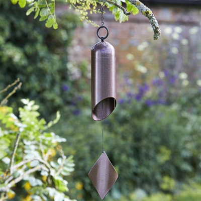 My Smart Buy Swiss Cow Bell Windchime62 Cm Tall Rustic Metal Bell Garden Chime With Tuned TonesWeatherproof For Outdoor Use from B&Q