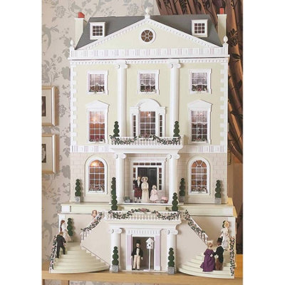 Dolls House Emporium Grosvenor Hall Unpainted 12Th Scale Dolls HouseGrosvenor Hall & Basement