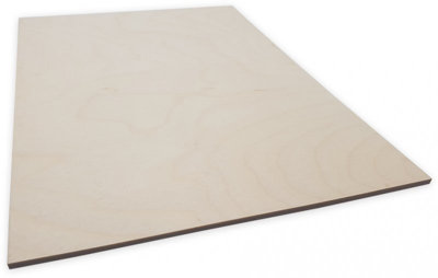 30Cm X 21Cm A4 Rectangle Poplar Ply Wood Blank from B&Q