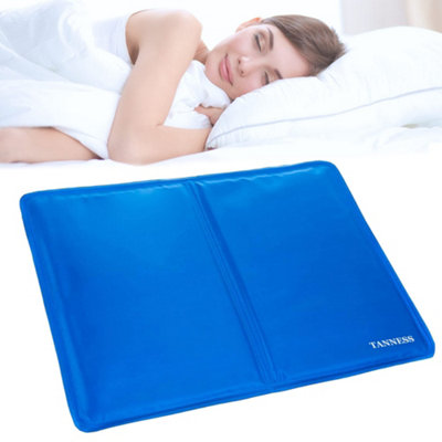 Tanness 1-Pack Gel Cooling Mat30 X 40Cm Reusable Cool Pillow Insert For Heat Reduction from B&Q