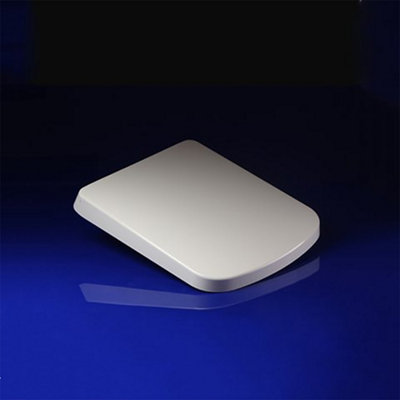 RAK Ceramics Rak Modern Bathroom Summit Square Quick Release Soft Close Toilet Urea Seat And Cover Compatible With Summit Pans (Seat Only) from B&Q