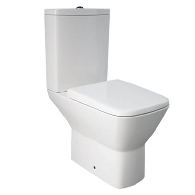 Arley Rak Summit Close Coupled Dual Flush Cistern Rectangular White (Cistern Only) from B&Q