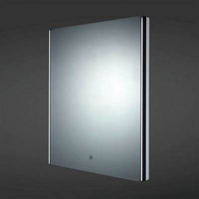 RAK Ceramics Rak Resort 650X800mm Rectangular Led Illuminated Bathroom Mirror With Touch SensorDemister & Shaving SocketIp44 Rated from B&Q
