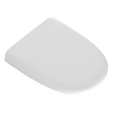 Reina Rak Sensation Soft Close Toilet Cover Seat Urea 453mm Alpine White (Seat Only) from B&Q