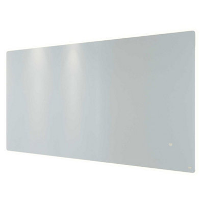 RAK Ceramics Rak Amethyst 1200X600mm Rectangular Led Illuminated Bathroom Mirror With Demister & Shaving Socket from B&Q