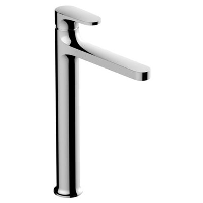RAK Ceramics Rak Portofino Tall Polished Chrome Basin Mixer TapSolid Brass15-Year Guarantee from B&Q