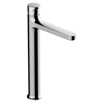 RAK Ceramics Rak Positano Tall Basin Mono Mixer TapPolished Chrome FinishSolid Brass15-Year Guarantee from B&Q