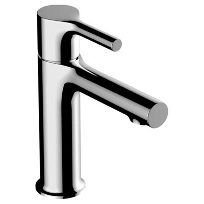 RAK Ceramics Rak Sorrento Modern Basin Mixer Tap With Polished Chrome Finish & Solid Brass15 Year Guarantee from B&Q