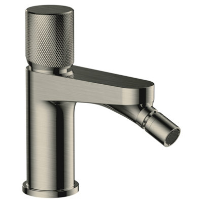 RAK Ceramics Rak Amalfi Modern Bidet Mixer TapBrushed Nickel FinishSolid Brass from B&Q