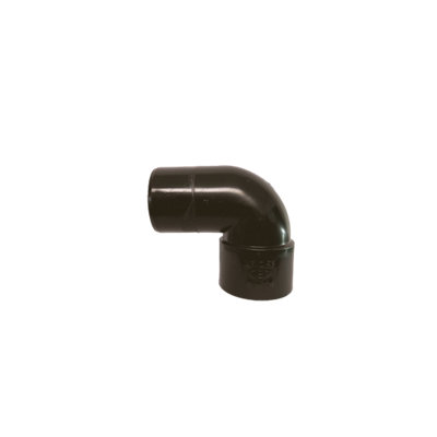 Plumbright Solvent Waste 90 Conversion Bend 50mm Black Pwcb9050B from B&Q