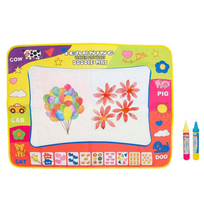 Aquarius Doodle Water Painting Aqua Doodle Mat Small Size80Cm X 60Cm from B&Q