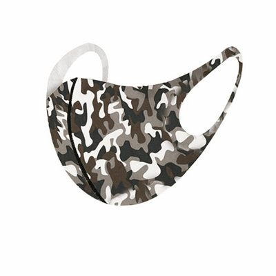 Aquarius Termin8 Camoflage Resuable And Washable Face Mask Brown X 1 Mask from B&Q