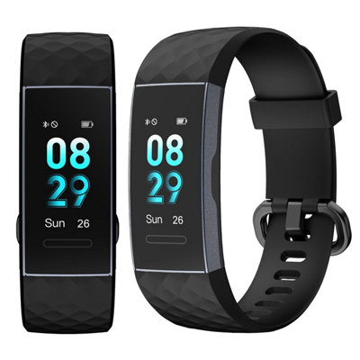 Aquarius Waterproof Ip67 Fitness Tracker BlackHeavy Duty Site WatchStep Counter & Activity Monitor For Wet Outdoor Trade Work from B&Q