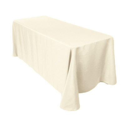Neel Blue Rectangular Tablecloth 178Cm X 366CmIvy from B&Q