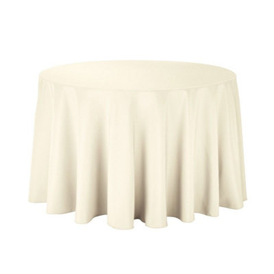 Neel Blue Round Tablecloth 228CmIvy (Pack Of 5) from B&Q