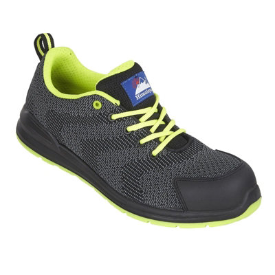 Himalayan Flyknit S1P/src Non-Metallic Fly Knit Trainer (Black)  (Uk 6.5) from B&Q