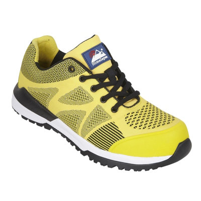 Himalayan Bounce S1P/src Non-Metallic Trainer (Yellow)  (Uk 7) from B&Q
