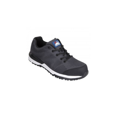 Himalayan Bounce S1P/src Non-Metallic Trainer (Black)  (Uk 6.5) from B&Q