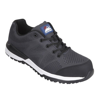 Himalayan Bounce S1P/src Non-Metallic Trainer (Black)  (Uk 10.5) from B&Q