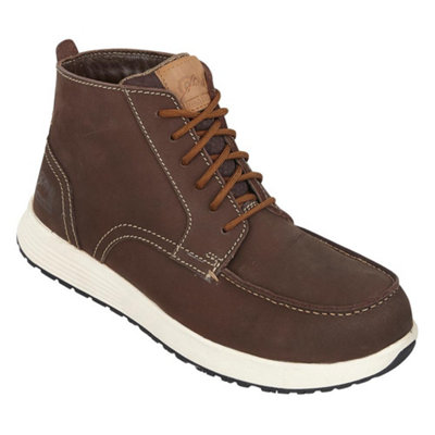 Himalayan Vintage S3/src Nubuck Ap Non-Metallic Boot (Brown)  (Uk 12) from B&Q