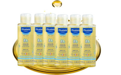 Mustela Baby Oil 100 Ml V 2Pack Of 6 Gentle Moisturizing For Babys Skin Nourishing & Soothing NewbornsInfants & Sensitive from B&Q