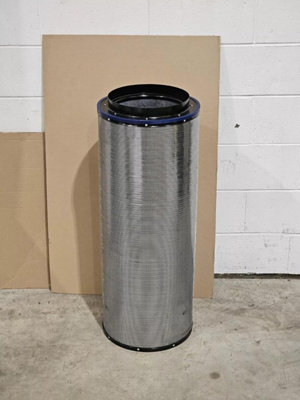 B&Q - Generic 315mm Carbon Filter 12 Inch Hydroponic Grow Tent Ventilation Odour Control