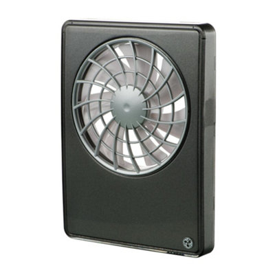 Blauberg Condensation Control Quiet Extractor Fan Silent With Wifi ControlGraphite Grey from B&Q