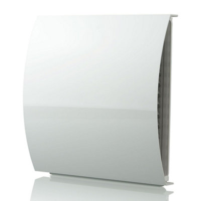 Blauberg 100mmExternal Wall Wind Sound Baffle Vent Cover Draft Excluding Air Ventilation For Extractor Fans & Heat RecoveryWhite from B&Q