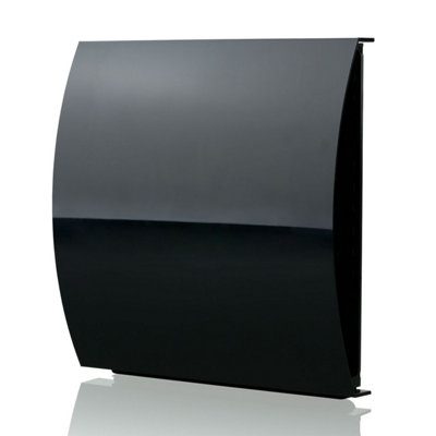 Blauberg 100mmExternal Wall Wind Sound Baffle Vent Cover Draft Excluding Air Ventilation For Extractor Fans & Heat RecoveryBlack from B&Q
