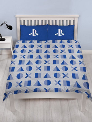  - Playstation Layer Rotary Double Duvet Cover And Pillowcase Set