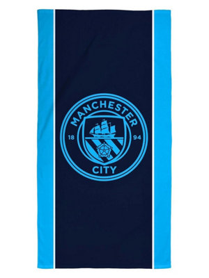 MAN CITY Manchester City Fc Badge 100% Cotton Towel from B&Q