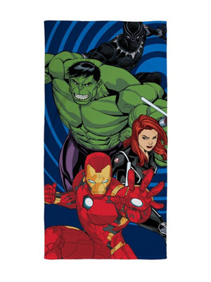Marvel Avengers Hero Launch Towel from B&Q