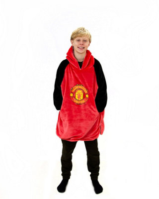 MAN UNITED Manchester United Wearable Hooded Fleece Medium