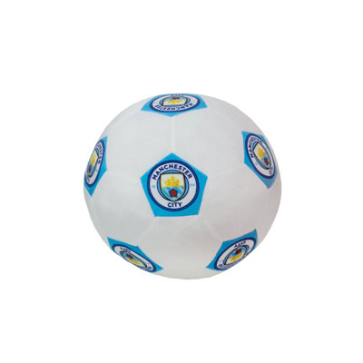 MAN CITY Manchester City Fc Ball Shaped Filled Cushion